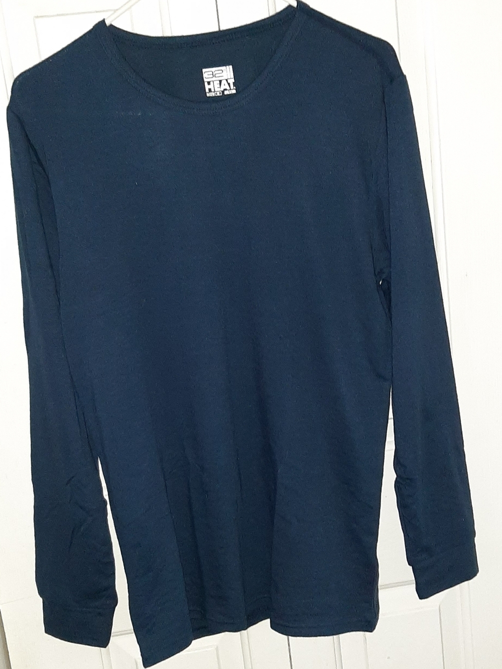32 Degree Heat Men's Performance Mesh L/S Crew Neck Tee  Size Med